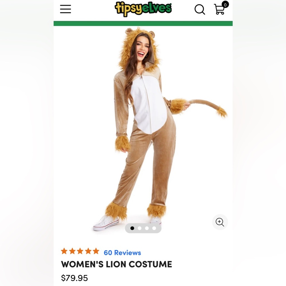 Women’s lion costume